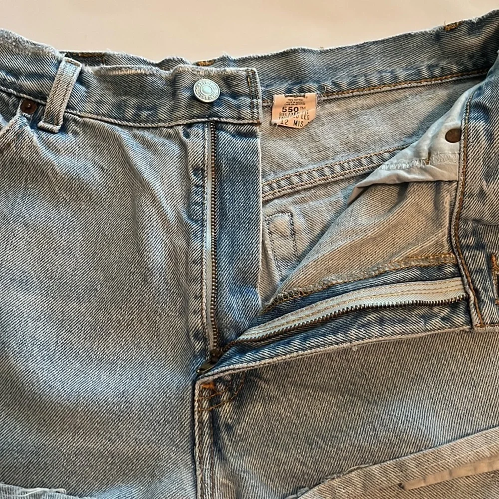 Vintage Levi’s 550 Cutoff Shorts Size 12 MIS - Picture 16 of 16